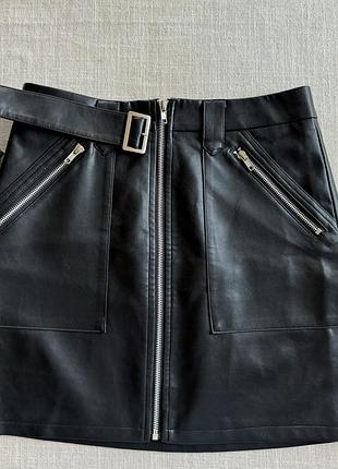 Спідниця шкіряна