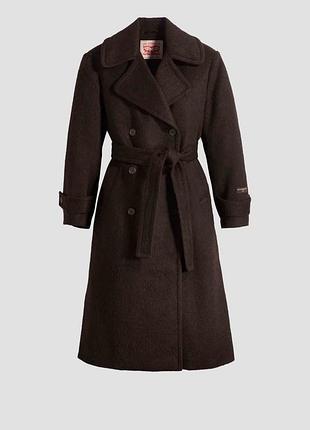 Пальто levi’s wooly trench coat / xs