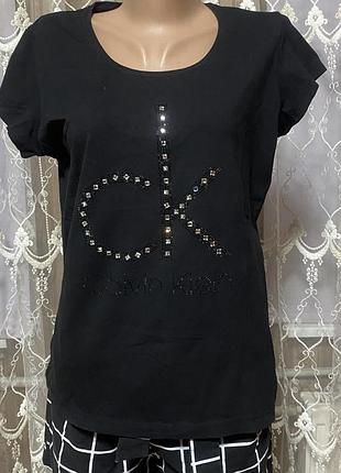 Calvin klein jeans 💕 хлопковая брендовая футболка