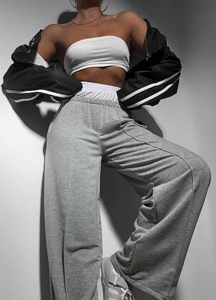 Спортивні штани з резинкою в поясі2 фото