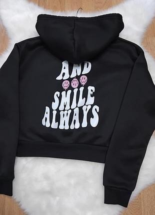 Худи укороченное