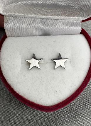Серьги из нержавеющей стали, шарики