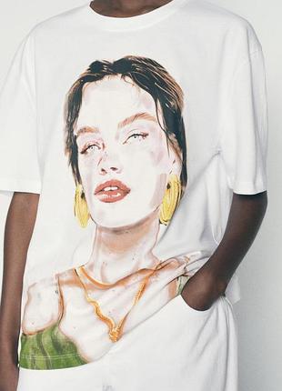 Футболка с подругой zara