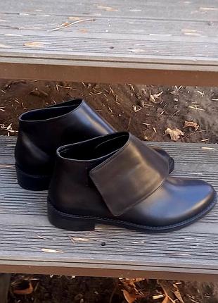 Стильні чорні черевики (шкіра 100%) &оther stories 2