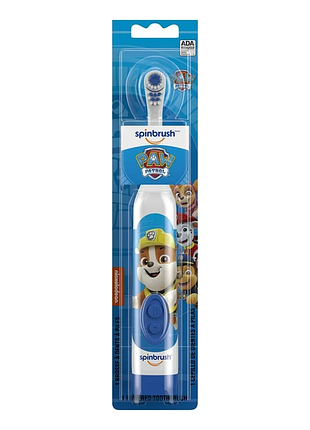 Дитяча електрична зубна щітка arm&hammer «щільний патруль» rubble paw patrol! на батарейках