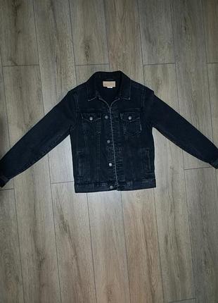 Джинсова куртка cropp 2