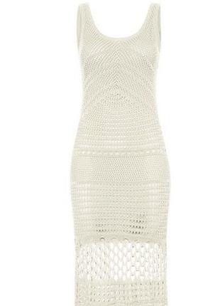 Платье кроше mango