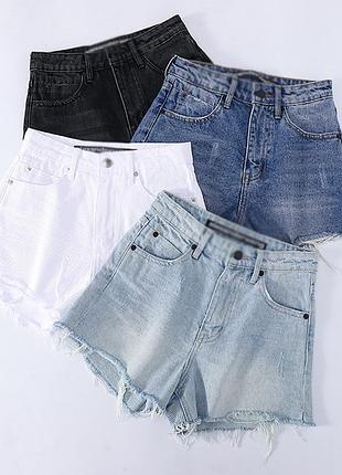 Джинсові шорти alexander wang