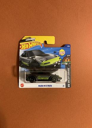 Машинка хот вилс мазда mazda mx-5 miata hot wheels 2025