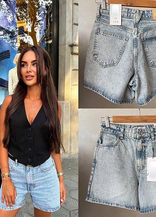 Джинсовые шорты zara