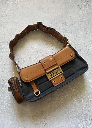 Сумка dior denim handbag one size