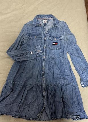 Сарафан джинсовой  tommy hilfiger