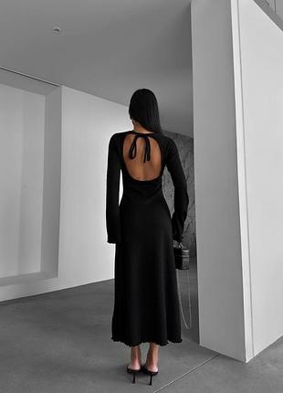 Витончена тепла сукня з довжиною яку полюбляють усі 🤤