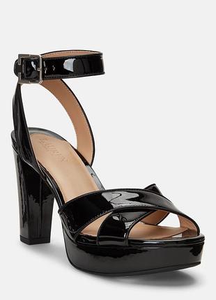 Женские кожаные босоножки ralph lauren