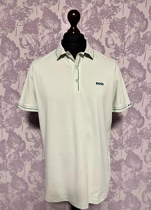 Футболка поло hugo boss .