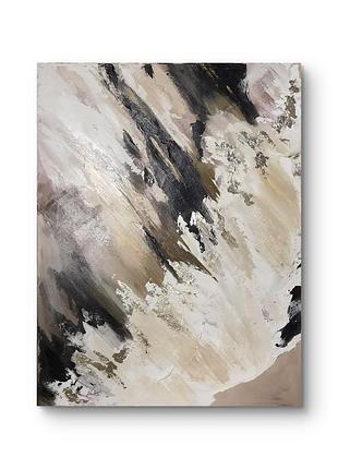 Картина сучасна інтер'єрна. текстурна с золочінням.