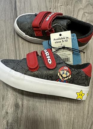 Кеди george mario 23p 15 см кросівки