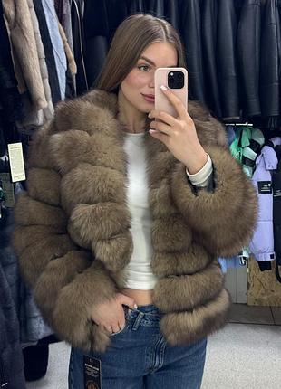 Шуба финский песец шуба натуральная шуба женская шуба автоледи