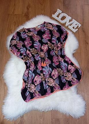 Парео пляжная туника на 9-10 лет