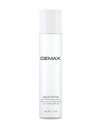 Денний крем "аква детокс" demax aqua detox cream spf 20, 50 ml