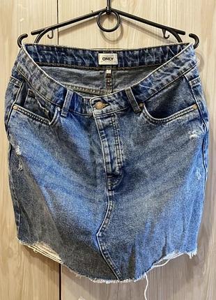 Джинсова спідниця