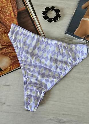 Трусы-стринги хлопковые "atlantic"