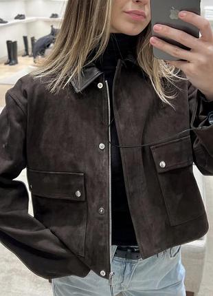 Куртка кожаная в наличии