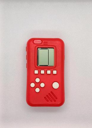 Интерактивная игрушка тетрис мини красный 9999 в 1