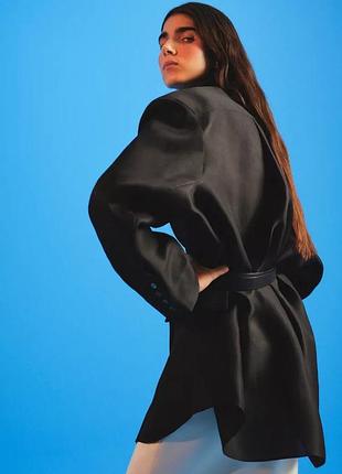 Рубашка с поясом zara icons limited edition платье