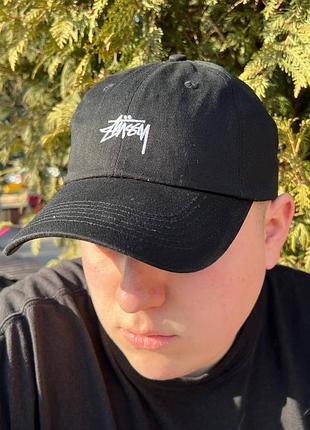 Нові кепки stussy бейсболки стусі стуссі stusy кепка чорна сіра біла