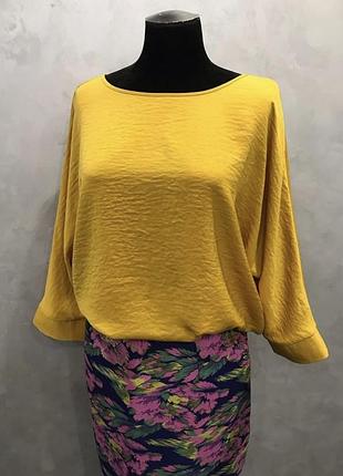 🌹блуза в гірчичному кольорі
