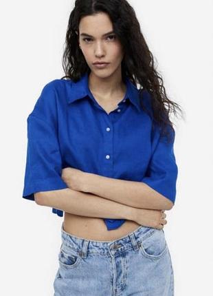 Сорочка 💯 льон,нова