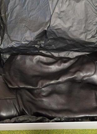 Чорні чоботи сап'янці козаки albano. розмір-39. італія.натуральна шкіра.8 фото