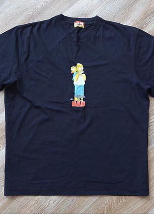 Винтажная футболка мерч the simpsons dad №1