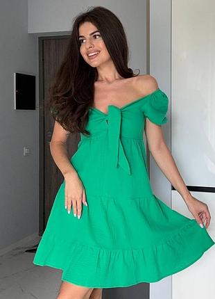 Жіноча сукня з мусліну