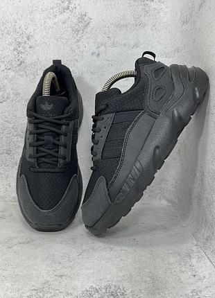Кроссовки детские черные adidas zx 22 boost