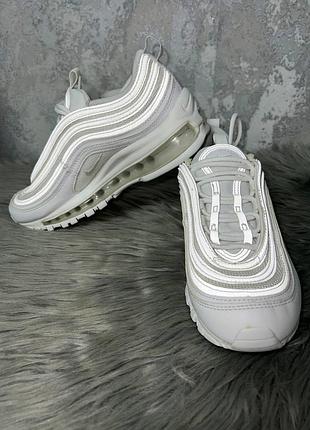 Кроссовки nike air max pillar pine green beans 97 white 100%оригинал
