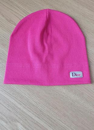 Весенняя шапка для девочки