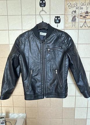 Кожанка h&m на 7-8лет