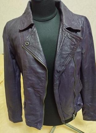 Куртка женская кожаная
