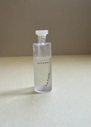 Bvlgari eau fraiche туалетна вода оригінал мініатюра вінтаж