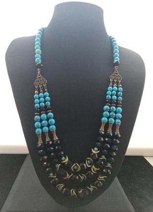 Колье ручной работы