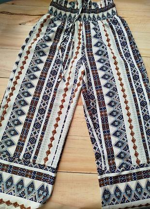 Штаны палаццо loness s размер