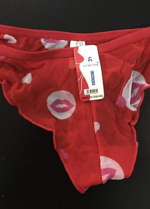 Стрiнги трусики прозорі сіточка, розмір хс