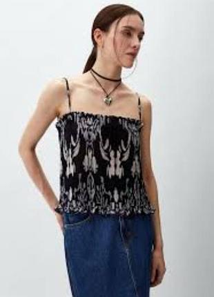 Шифоновый топ h&amp;m