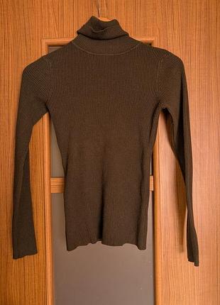 Гольф женский темно зеленый