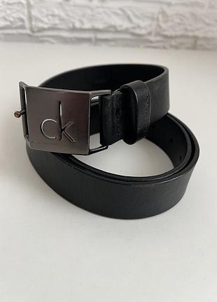 Шкіряний ремінь calvin klein