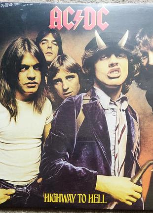 Виниловая пластинка ac/dc "highway to hell" 1979г.
