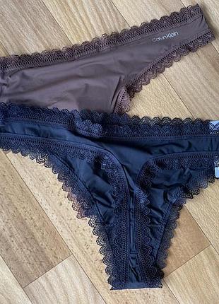 Calvin klein стринги трусики5 фото