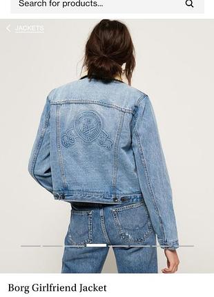Крута утеплена джинсовка superdry